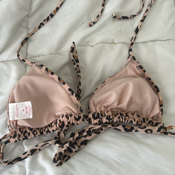 Xhilaration Brown and Black Leopard Print Bikini Size Medium - Picture 5 of 5